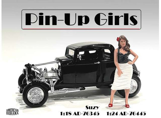 Figurina Pin-Up Girl Suzy 1:18 American Diorama