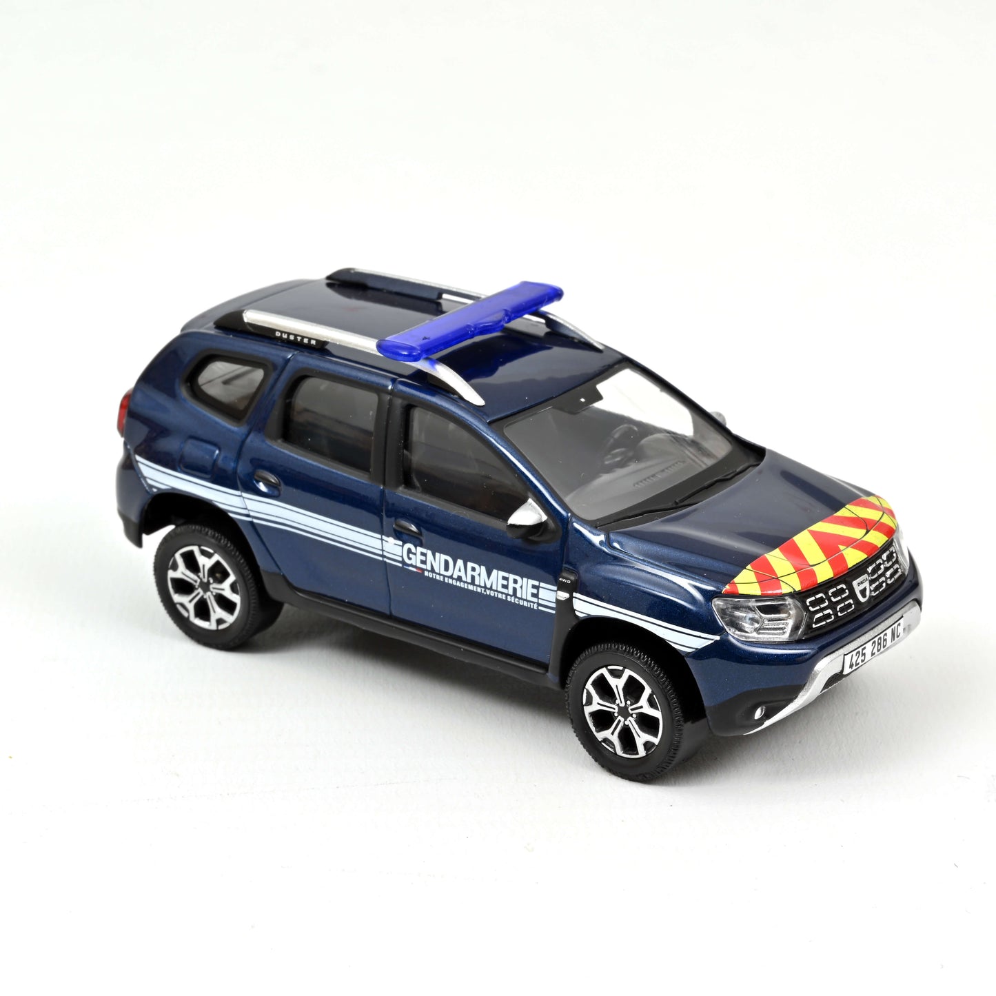 Macheta auto Dacia Duster 2019 - "Gendarmerie Outremer" 1:43 Norev