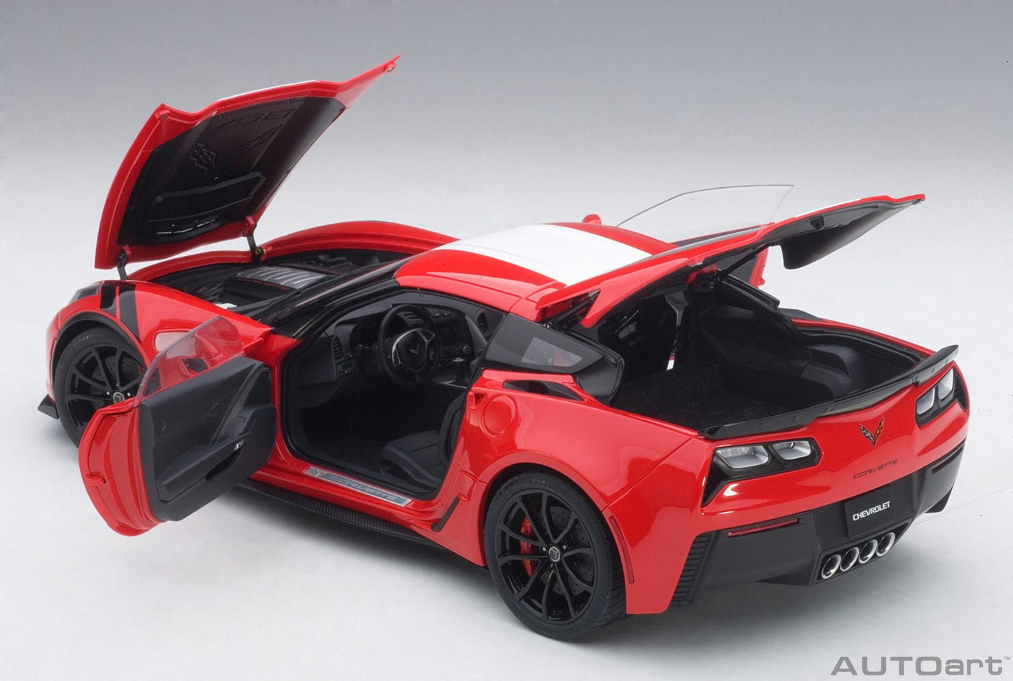 Macheta auto Chevrolet Corvette C7 Grand Sport (2017) 1:18 AutoArt