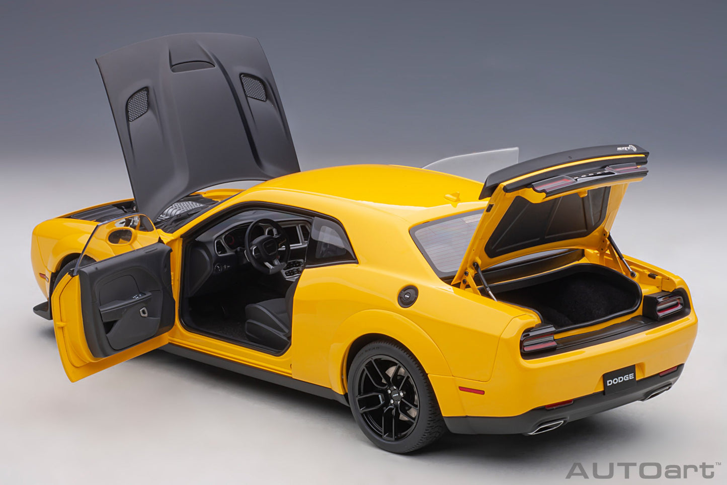 Macheta auto Dodge Challenger SRT Hellcat Widebody (2018) 1:18 AutoArt