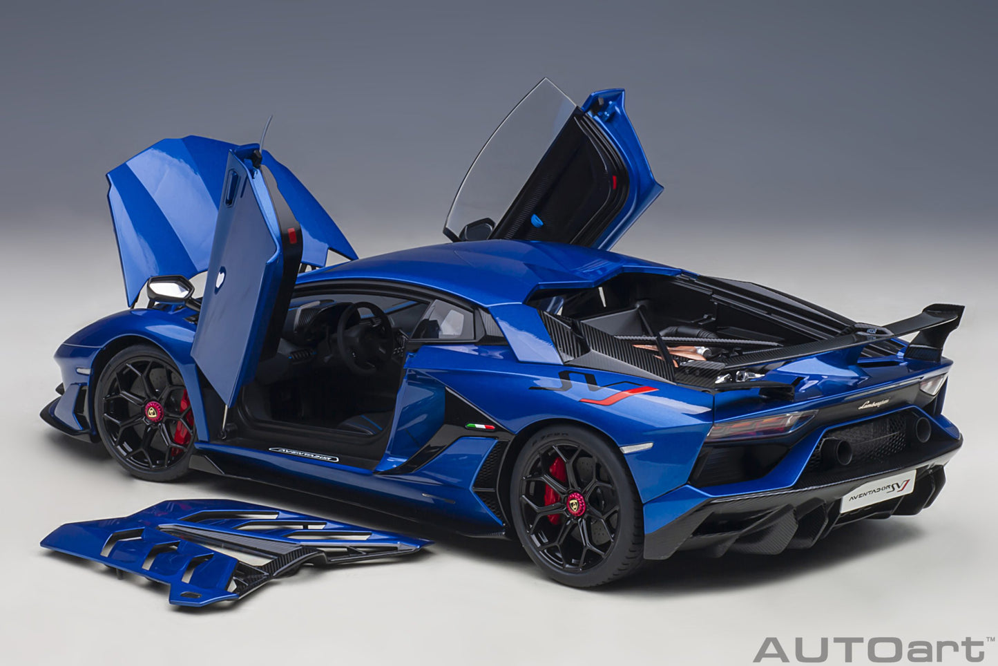 Macheta auto Lamborghini Aventador SVJ (2019) 1:18 AutoArt