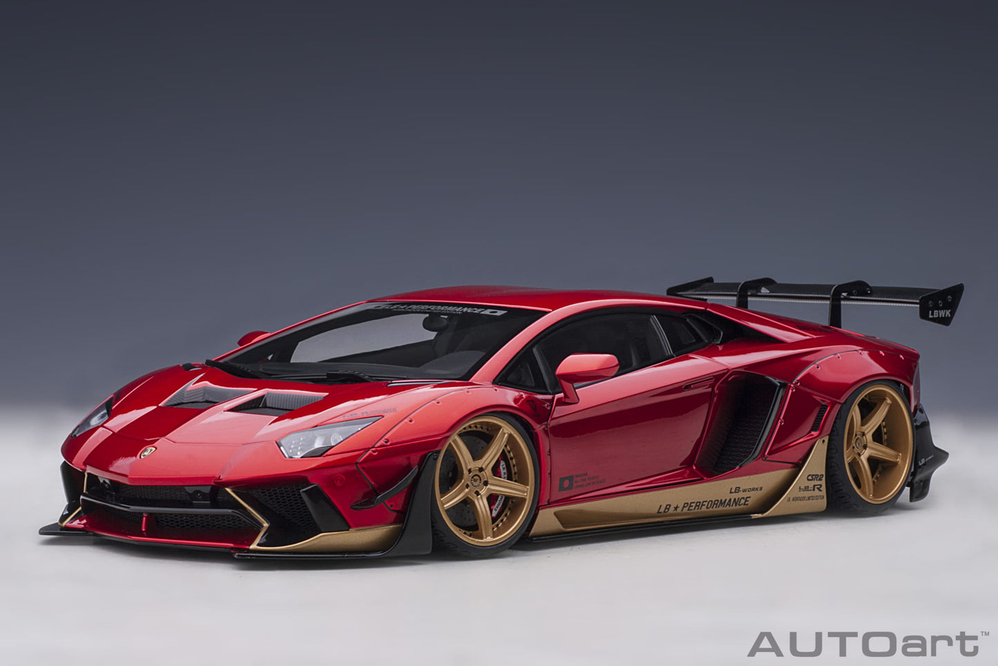 Macheta auto Liberty Walk LB-Works Lamborghini Aventador Limited Edition 1:18 AutoArt