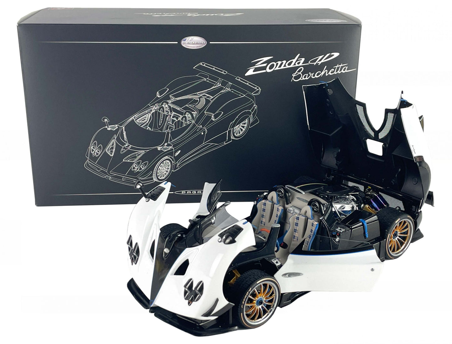 Macheta auto Pagani Zonda HP (2018) 1:18 LCD Models