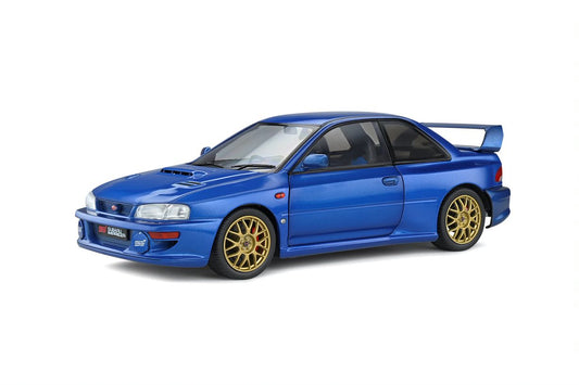 Macheta auto Subaru Impreza 22b Sonic Blue (1998) 1:18 Solido