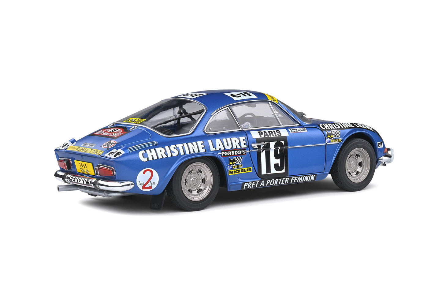 Macheta auto Alpine A110 1600S Rallye Monte-Carlo (1976) 1:18 Solido