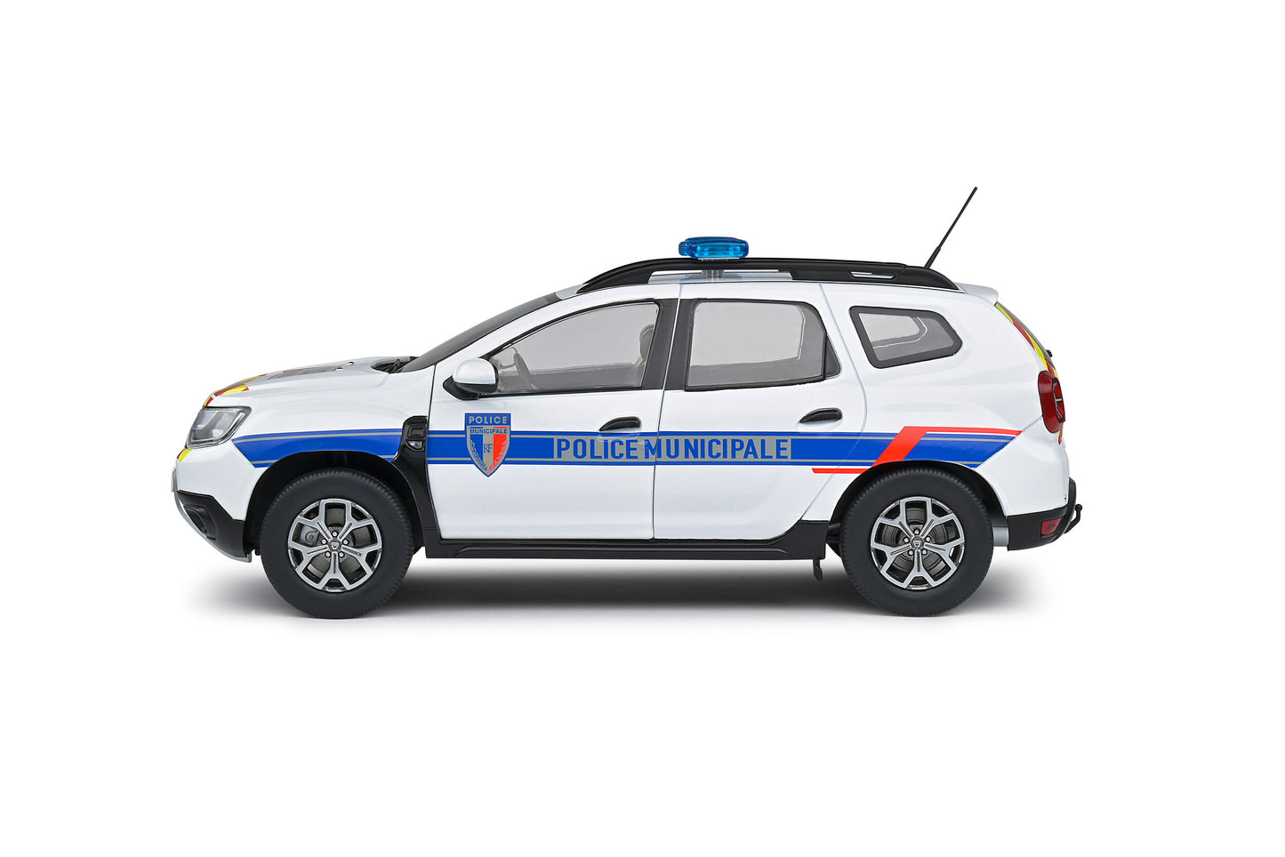 Macheta auto Dacia Duster Ph.2 Police Municipale (2019) 1:18 Solido