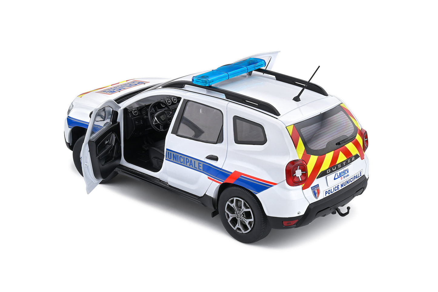 Macheta auto Dacia Duster Ph.2 Police Municipale (2019) 1:18 Solido