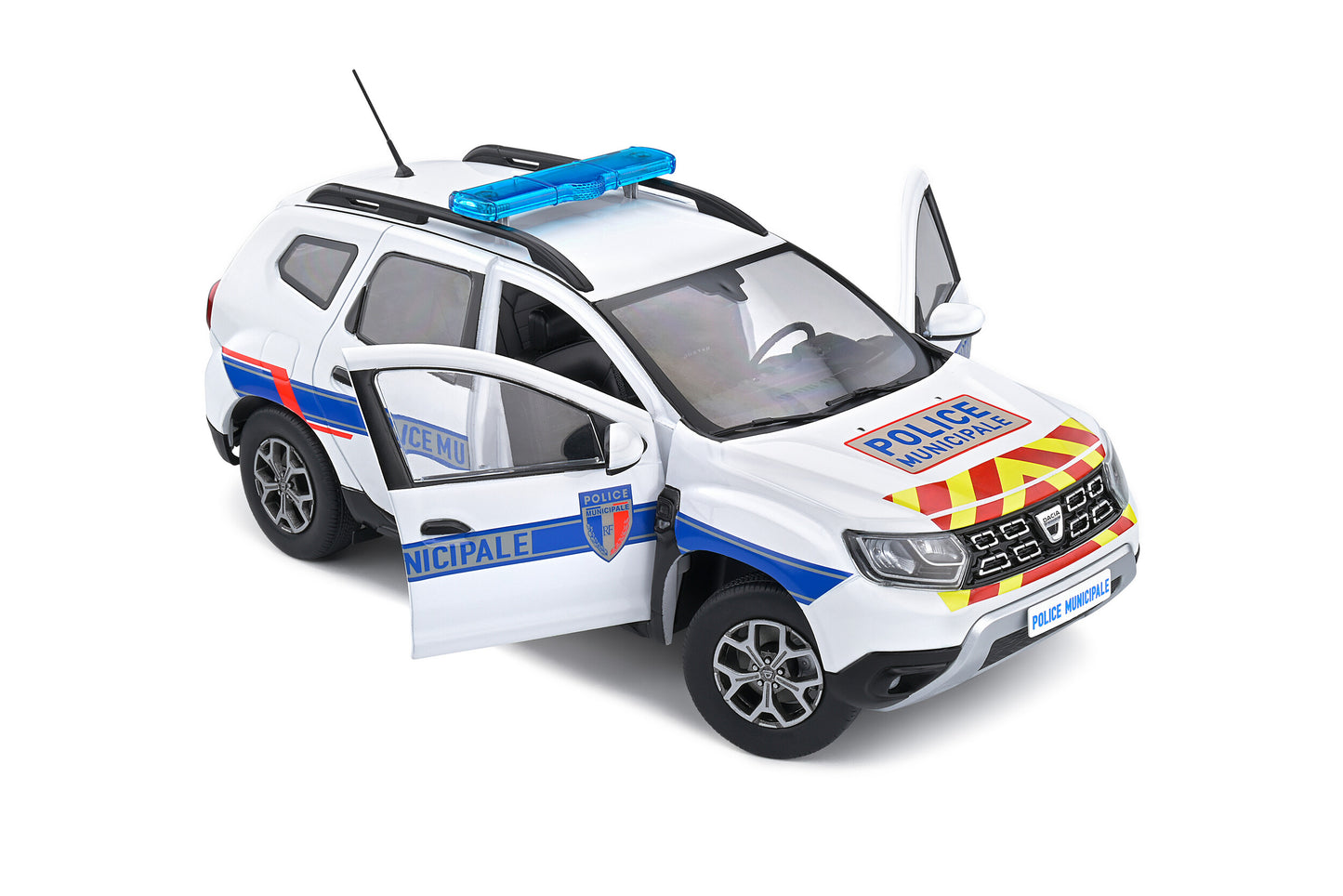 Macheta auto Dacia Duster Ph.2 Police Municipale (2019) 1:18 Solido