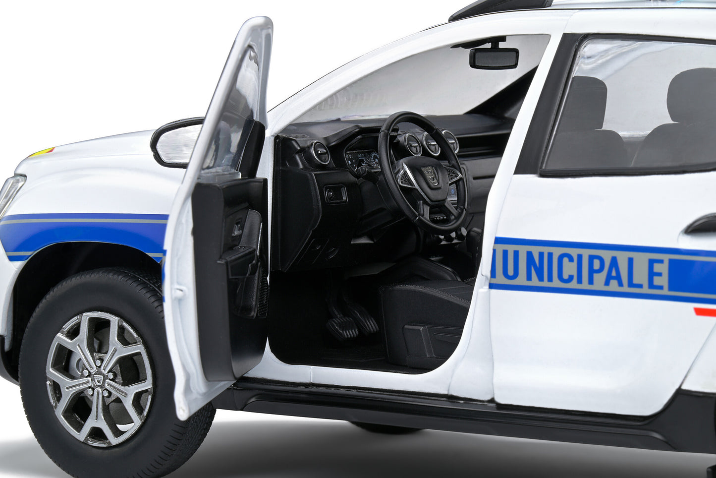 Macheta auto Dacia Duster Ph.2 Police Municipale (2019) 1:18 Solido