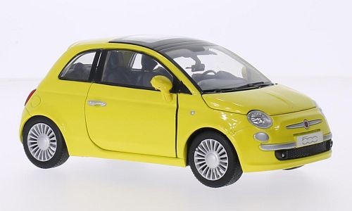 Macheta auto Fiat 500 (2007) 1:24 MotorMax