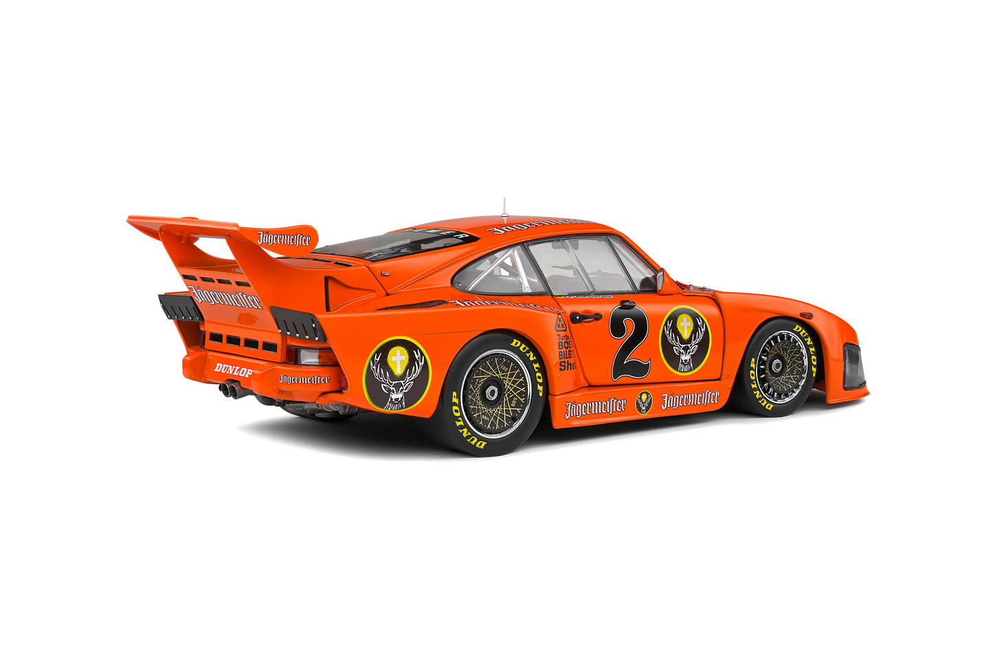 Macheta auto Porsche 935K3 N 2 Jagermeister DRM (1980) 1:18 Solido