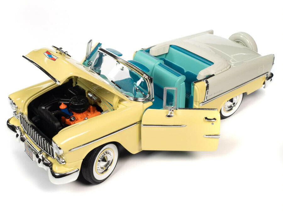 Macheta auto Chevrolet Bel Air Convertible (1955) 1:18 AutoWorld