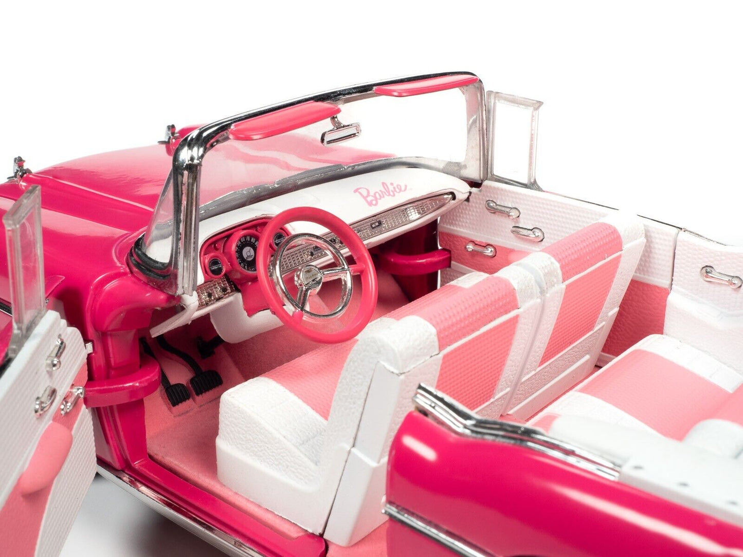 Macheta auto Chevrolet Convertible Barbie (1957) 1:18 AutoWorld