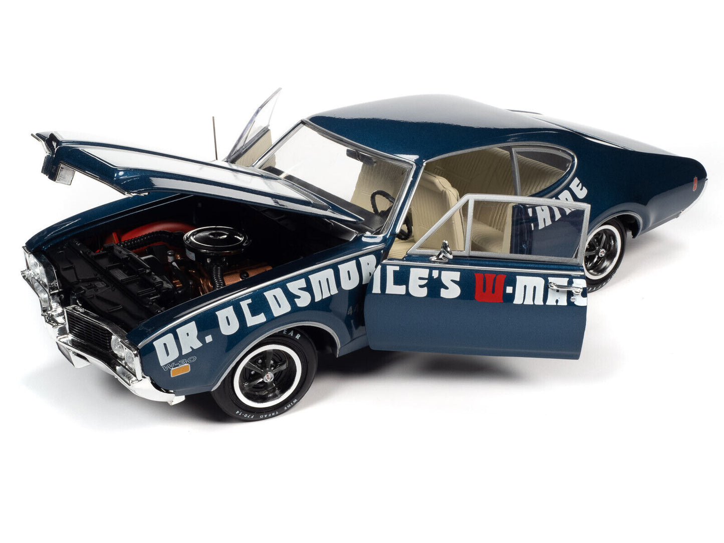 Macheta auto Oldsmobile Cutlass 442 (1969) 1:18 AutoWorld