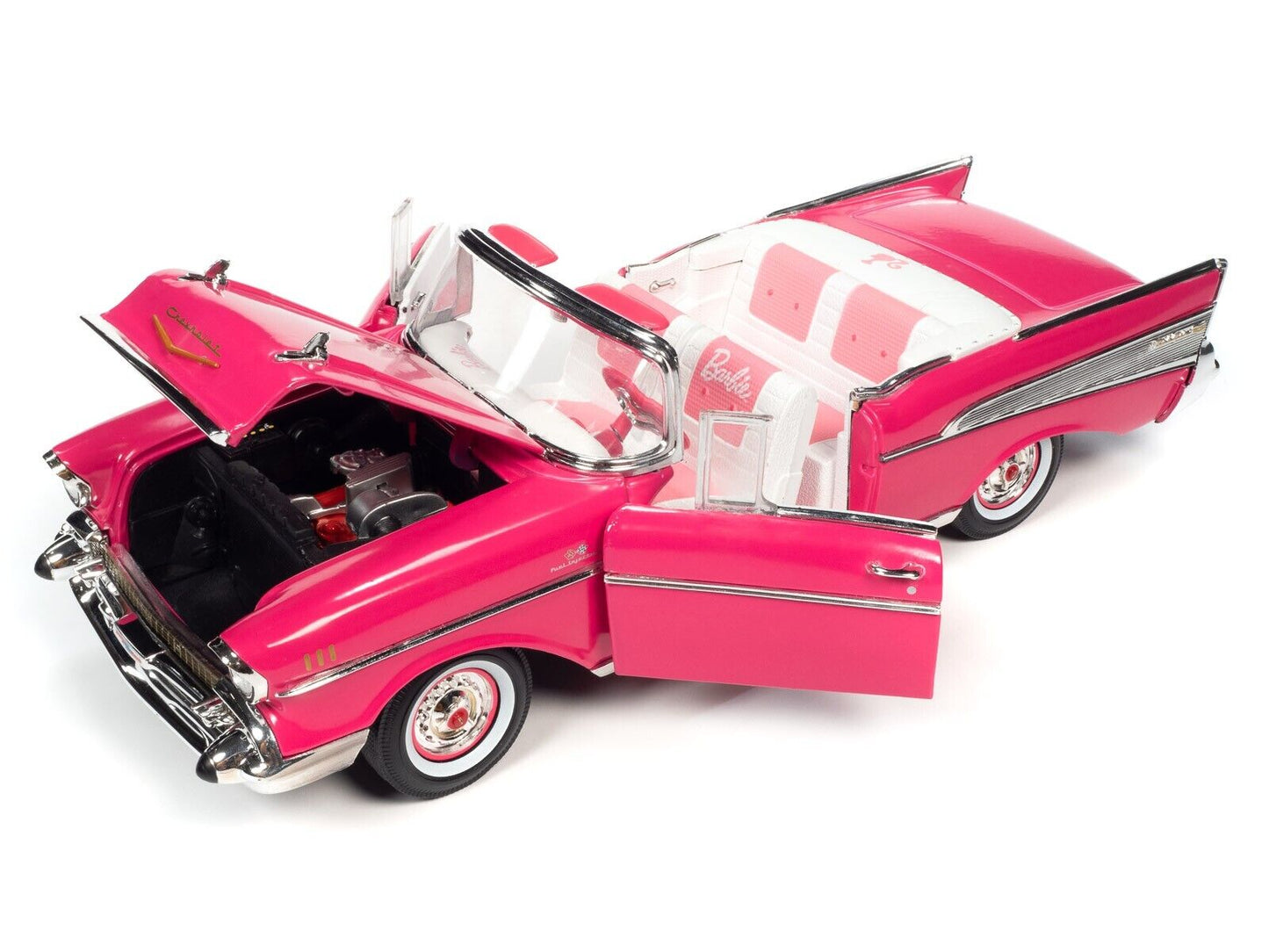 Macheta auto Chevrolet Convertible Barbie (1957) 1:18 AutoWorld