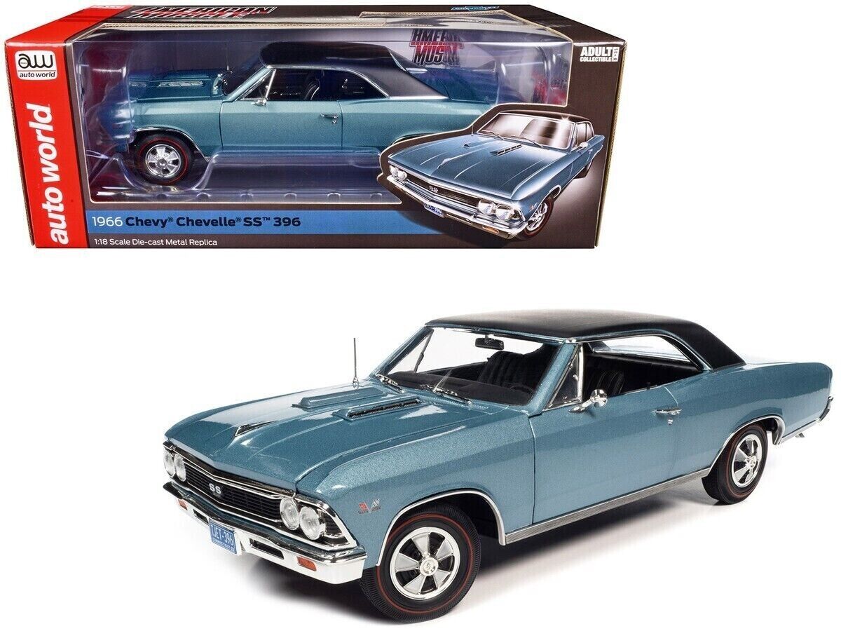 Macheta auto Chevrolet Chevelle SS 396 Hardtop (1966) 1:18 AutoWorld