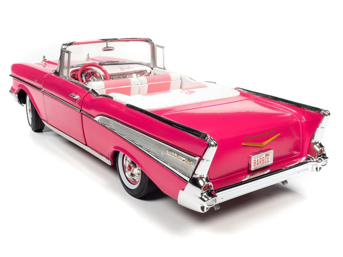 Macheta auto Chevrolet Convertible Barbie (1957) 1:18 AutoWorld