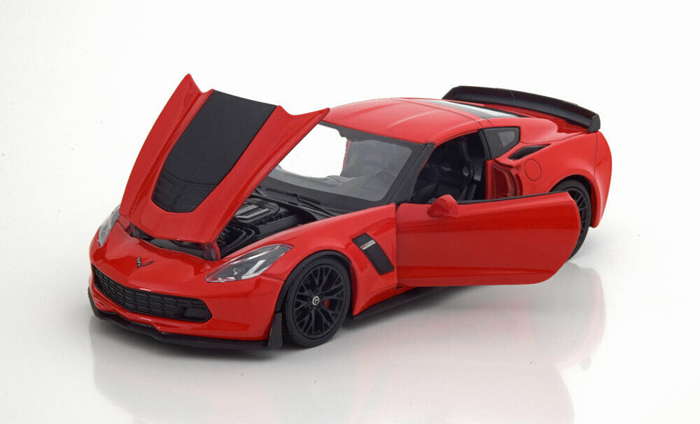 Macheta auto Chevrolet Corvette Z06 (2017) 1:24 Welly