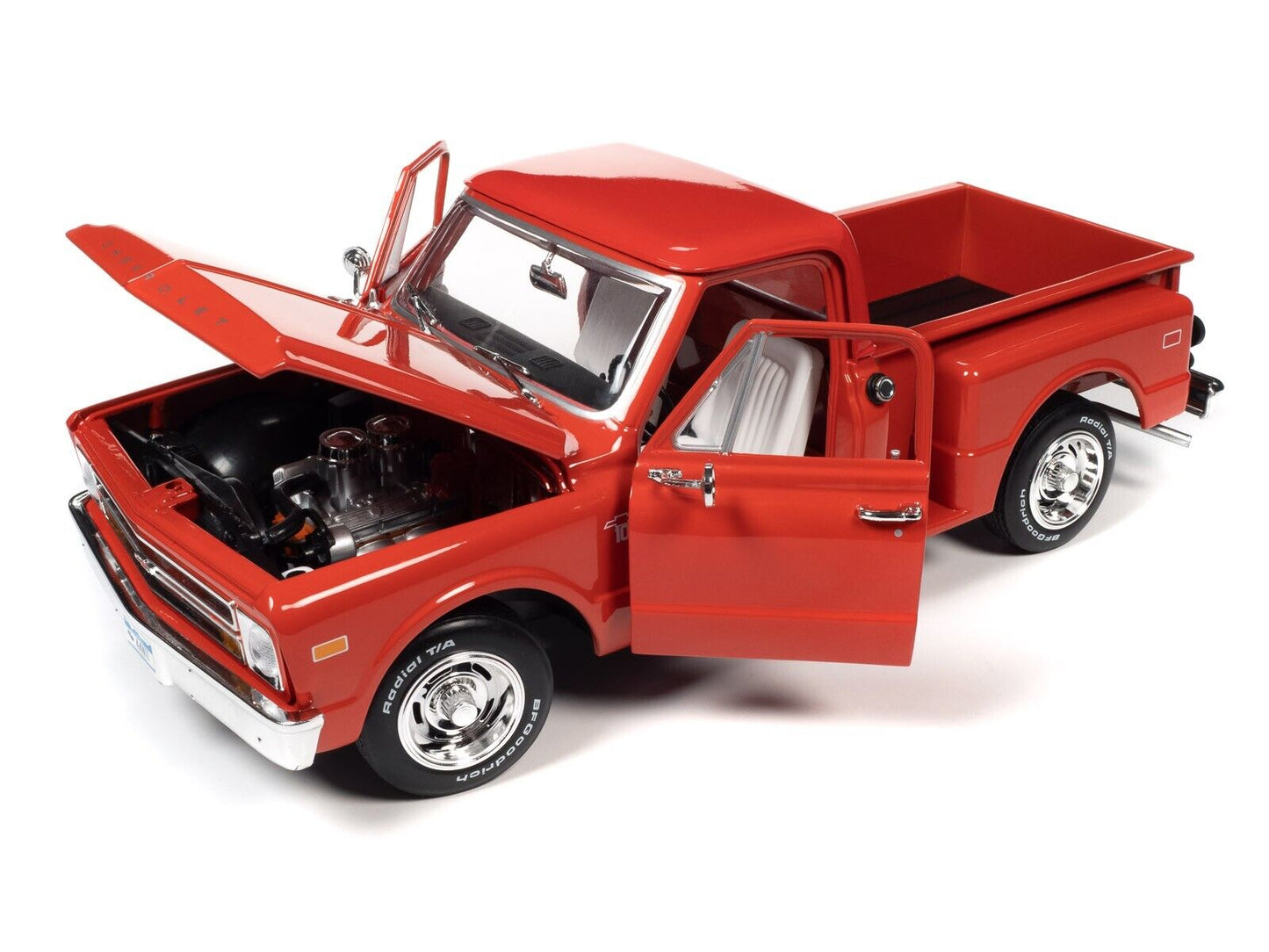 Macheta auto Chevrolet C10 Pickup Stepside (1968) 1:18 AutoWorld