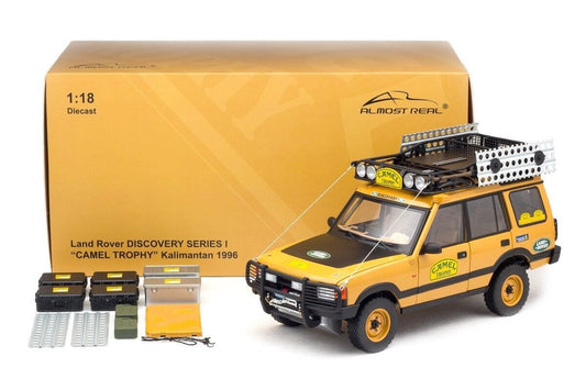 Macheta auto Land Rover Discovery Series I  5-Door  'Camel Trophy' Kalimantan 1996 1:18 Almost Real