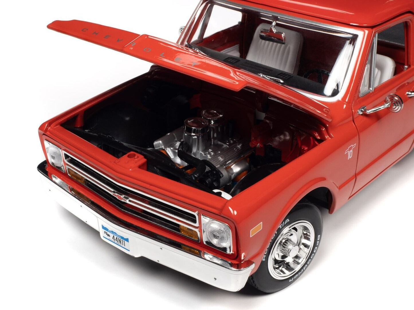 Macheta auto Chevrolet C10 Pickup Stepside (1968) 1:18 AutoWorld