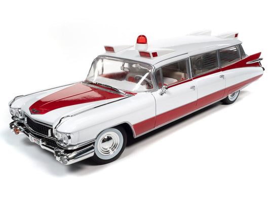 Macheta auto Cadillac Eldorado Ambulance (1959) 1:18 AutoWorld