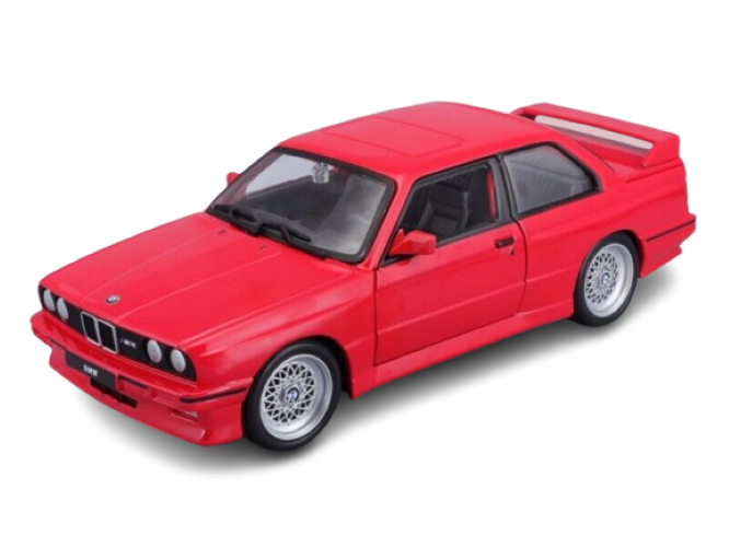 Macheta auto BMW M3 (E30) (1988) 1:24 Bburago