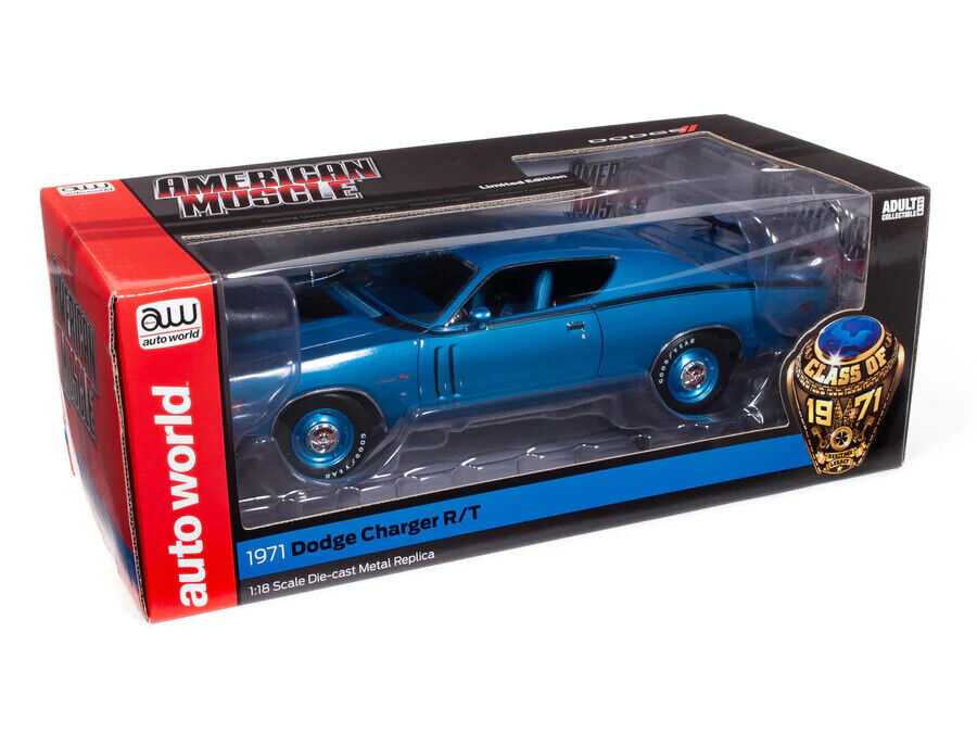 Macheta auto Dodge Charger R/T (1971) 1:18 AutoWorld