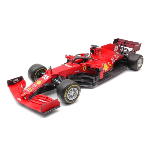 Macheta auto Ferrari F1 SF21 Carlos Sainz n.55 (2021) 1:18 Bburago